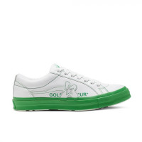 Converse кеды Golf le Fleur белые с зеленым