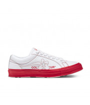 Converse кеды Golf le Fleur белые с розовым