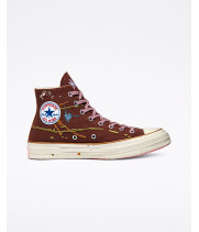 Кеды Converse X Bandulu Chuck 70 High Top коричневые