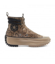 Кеды Converse Run Star Hike Snake High Top коричневые