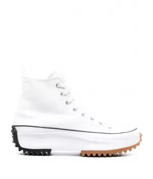 Кеды CONVERSE RUN STAR моно высокие белые