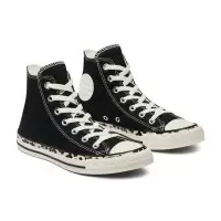 Кеды Chuck Taylor All Star с леопардовым принтом черные