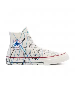 Кеды Converse Chuck 70 Splatter высокие белые