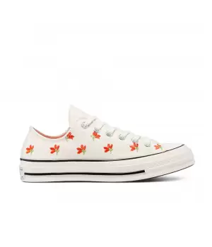 Кеды Converse Chuck 70 Floral Print белые