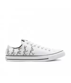 Кеды Converse All Star Bugs Bunny X низкие белые 