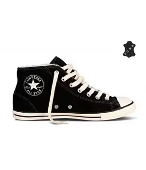 Converse кеды зимние чёрные низкие 