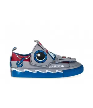 Converse кеды детские низкие серые 