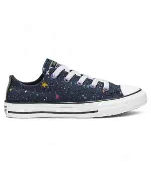 Converse All Star кеды детские низкие черные 