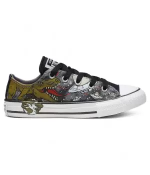 Converse кеды детские низкие мульти серые 